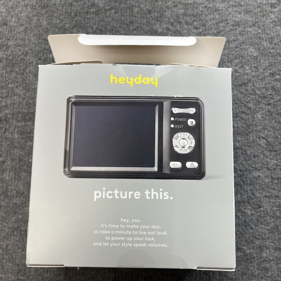 8MP 4K Digital Camera -‎ heyday Black - Picture 2 of 4